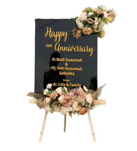 Papan Bunga Akrilik Tidore Utara